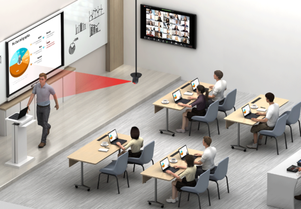 education SaaS software for hybrid classrooms